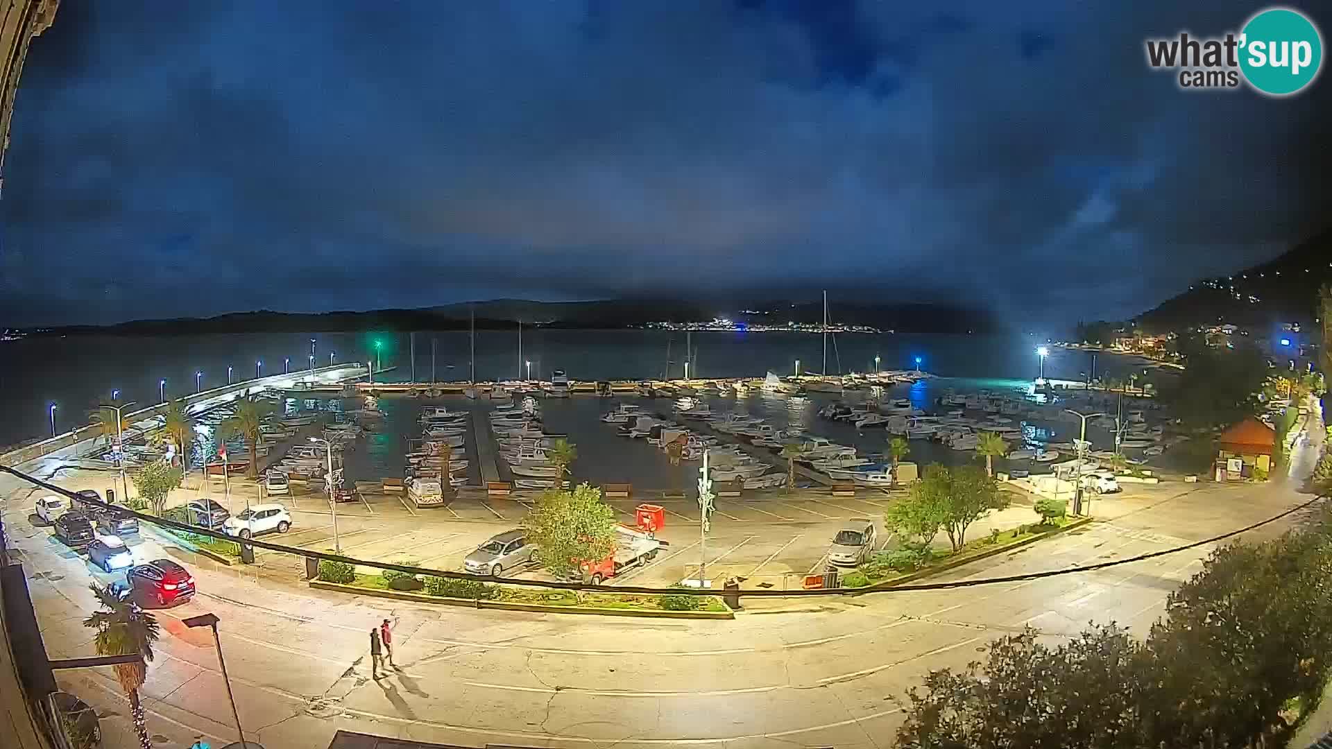 Webcam Orebić Riva – Ferry a Korčula en vivo