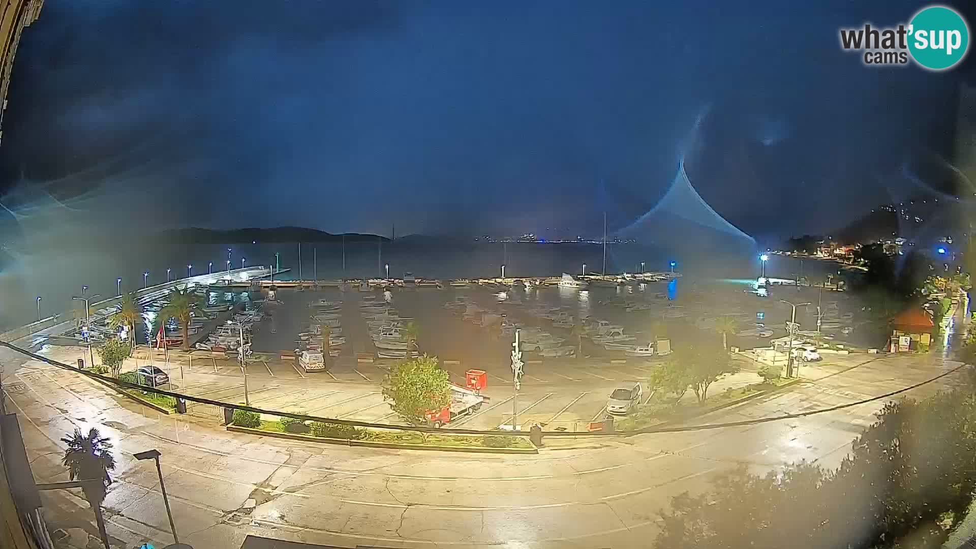 Webcam Orebić Riva – Ferry a Korčula en vivo