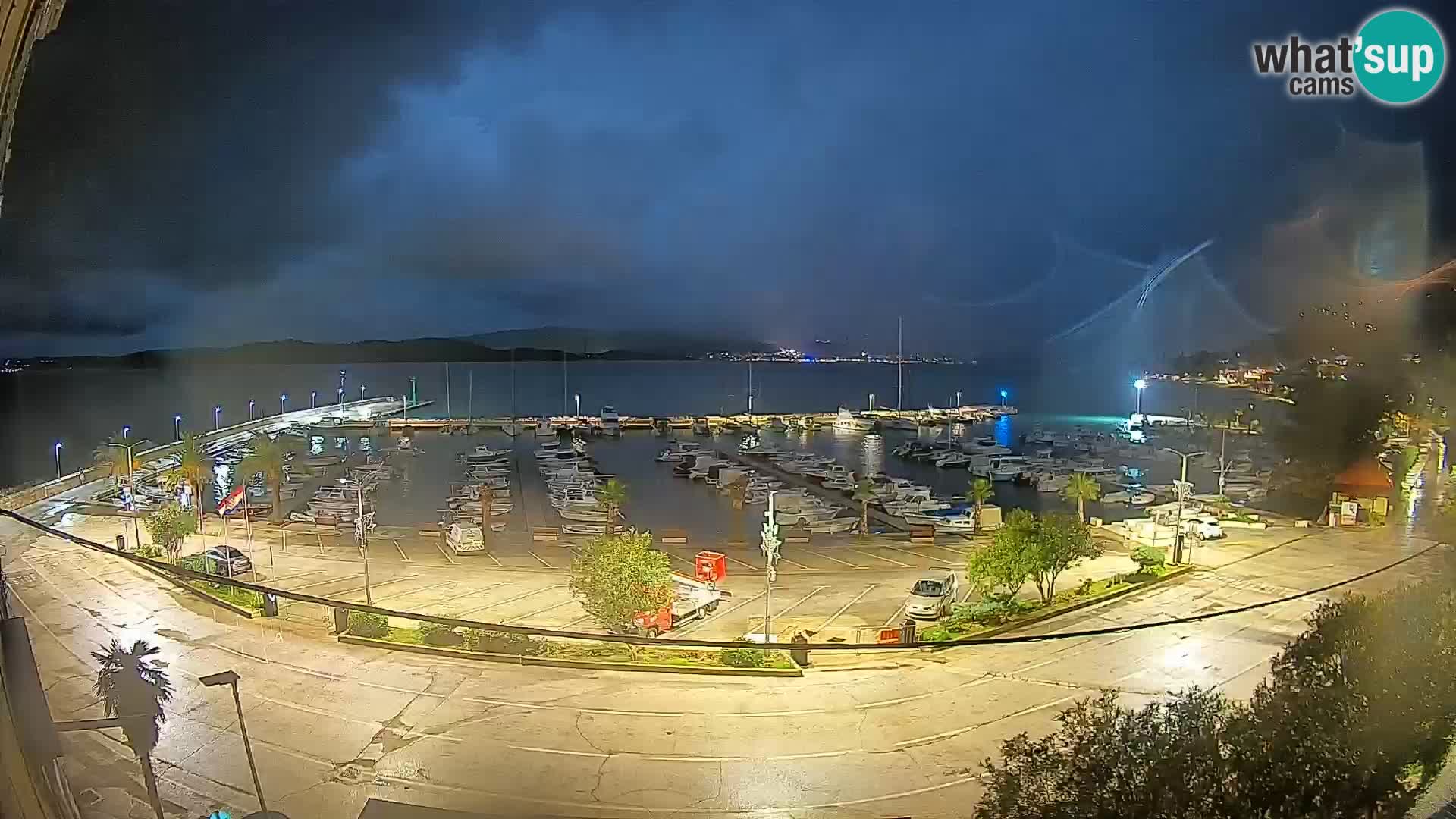 Webcam Orebić Uferpromenade – Fähre nach Korčula Live