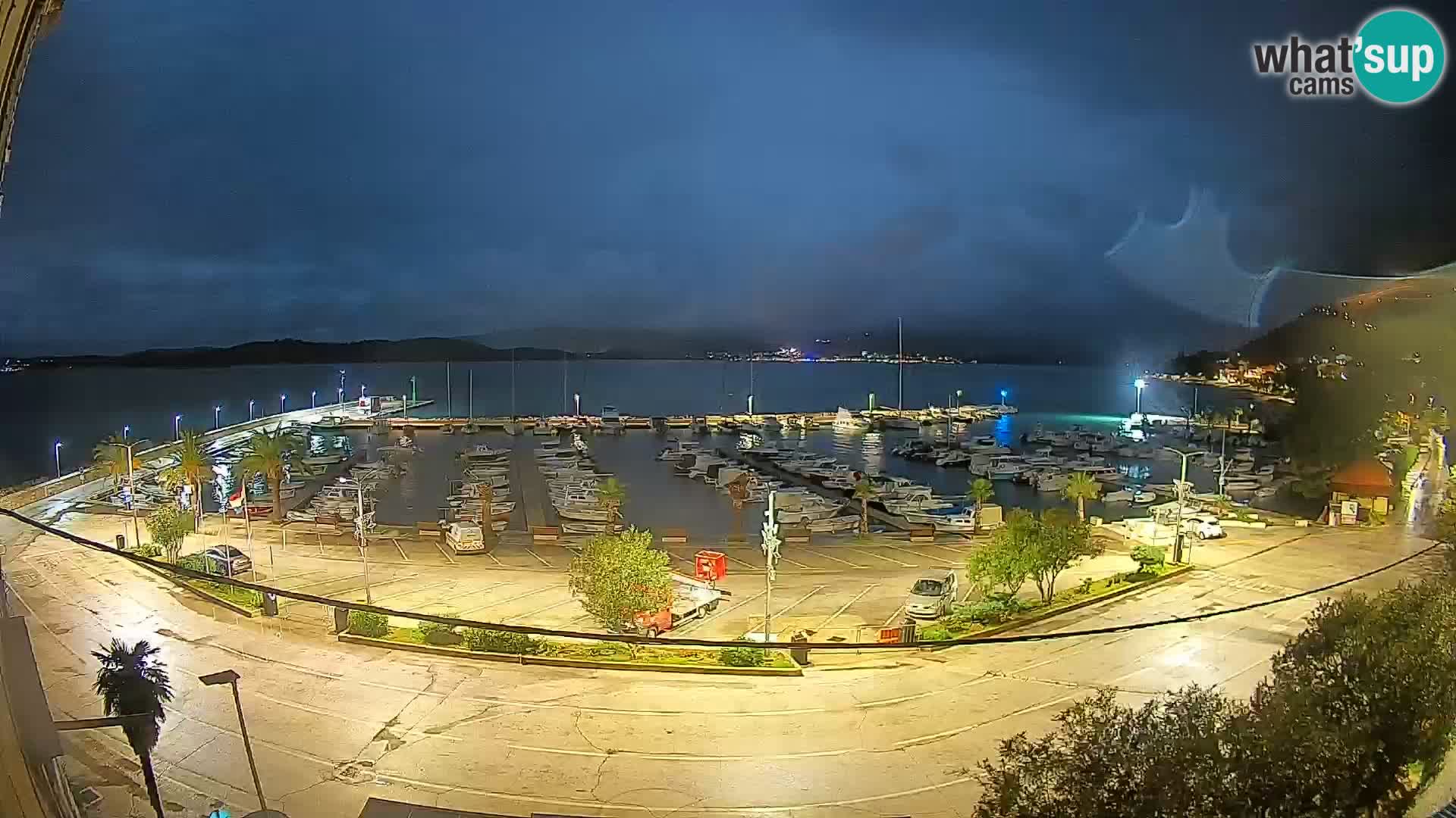 Webcam Orebić Uferpromenade – Fähre nach Korčula Live