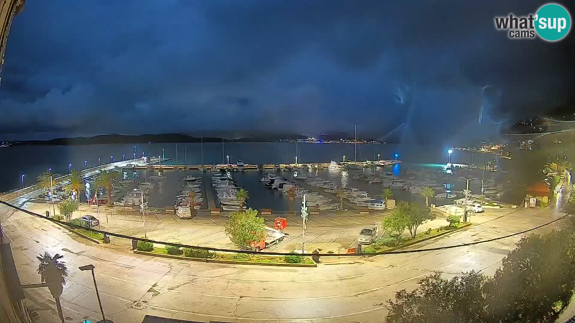 Spletna kamera Orebić Riva – Trajekt za Korčulo v živo