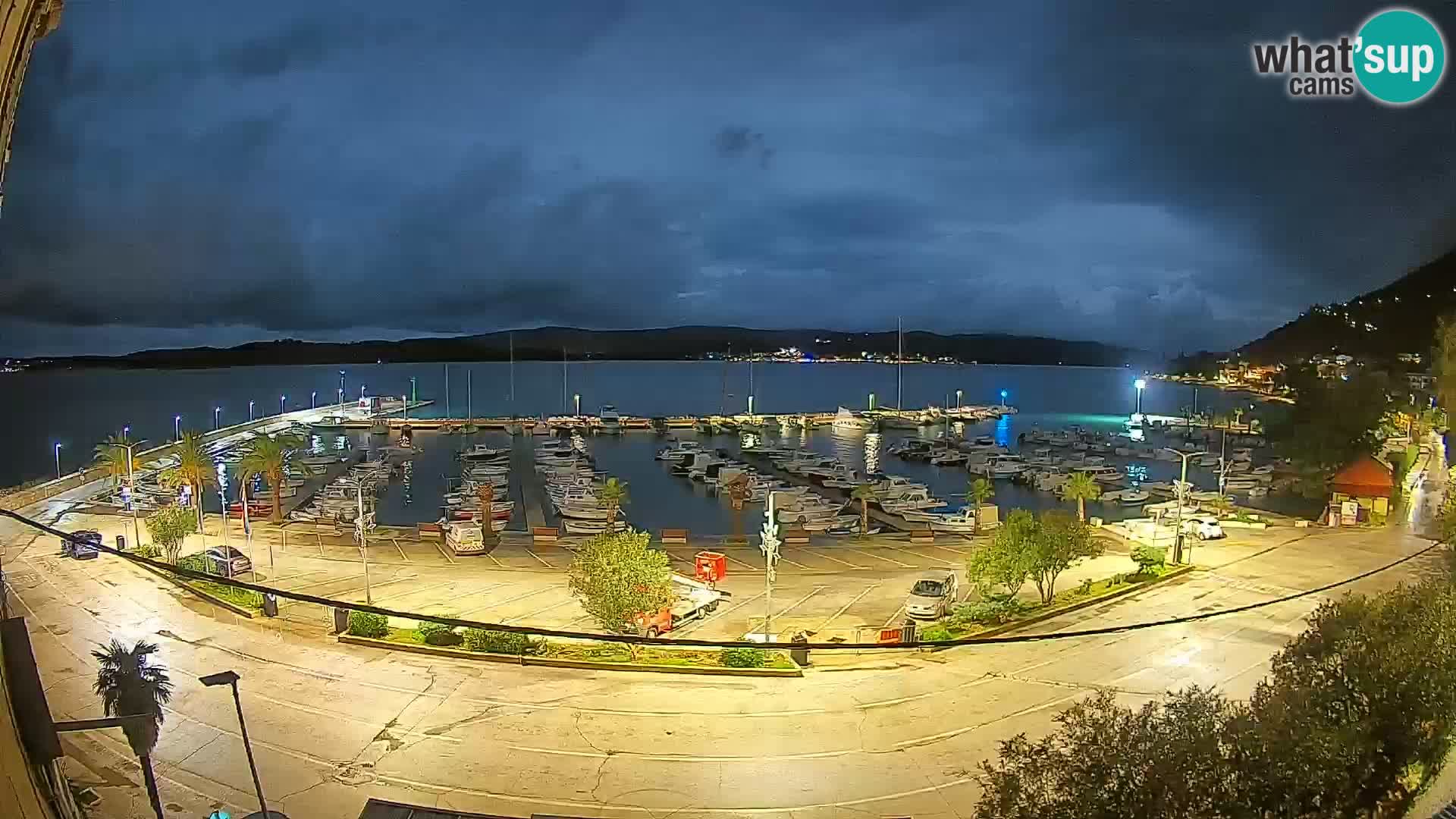 Webcam Orebić Riva – Ferry vers Korčula en direct