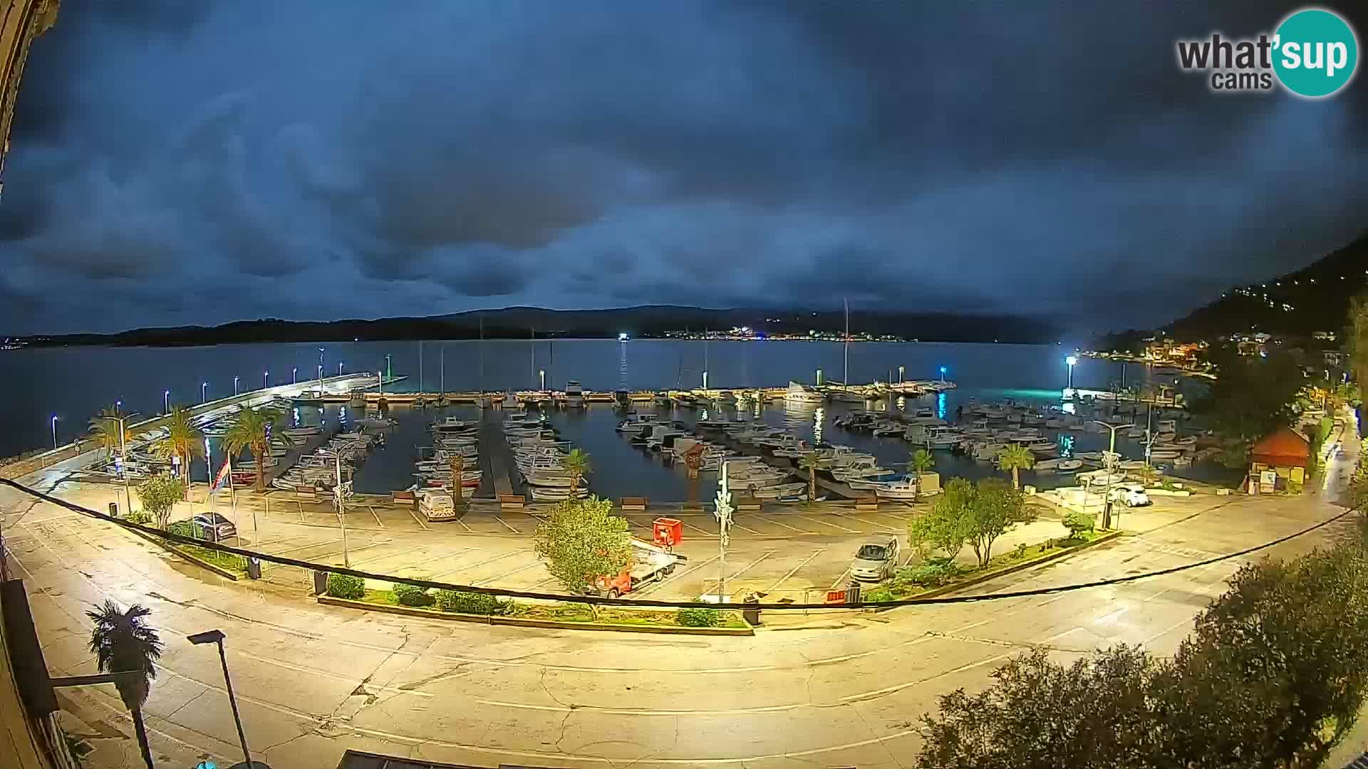 Webcam Orebić Riva – Ferry to Korčula Live