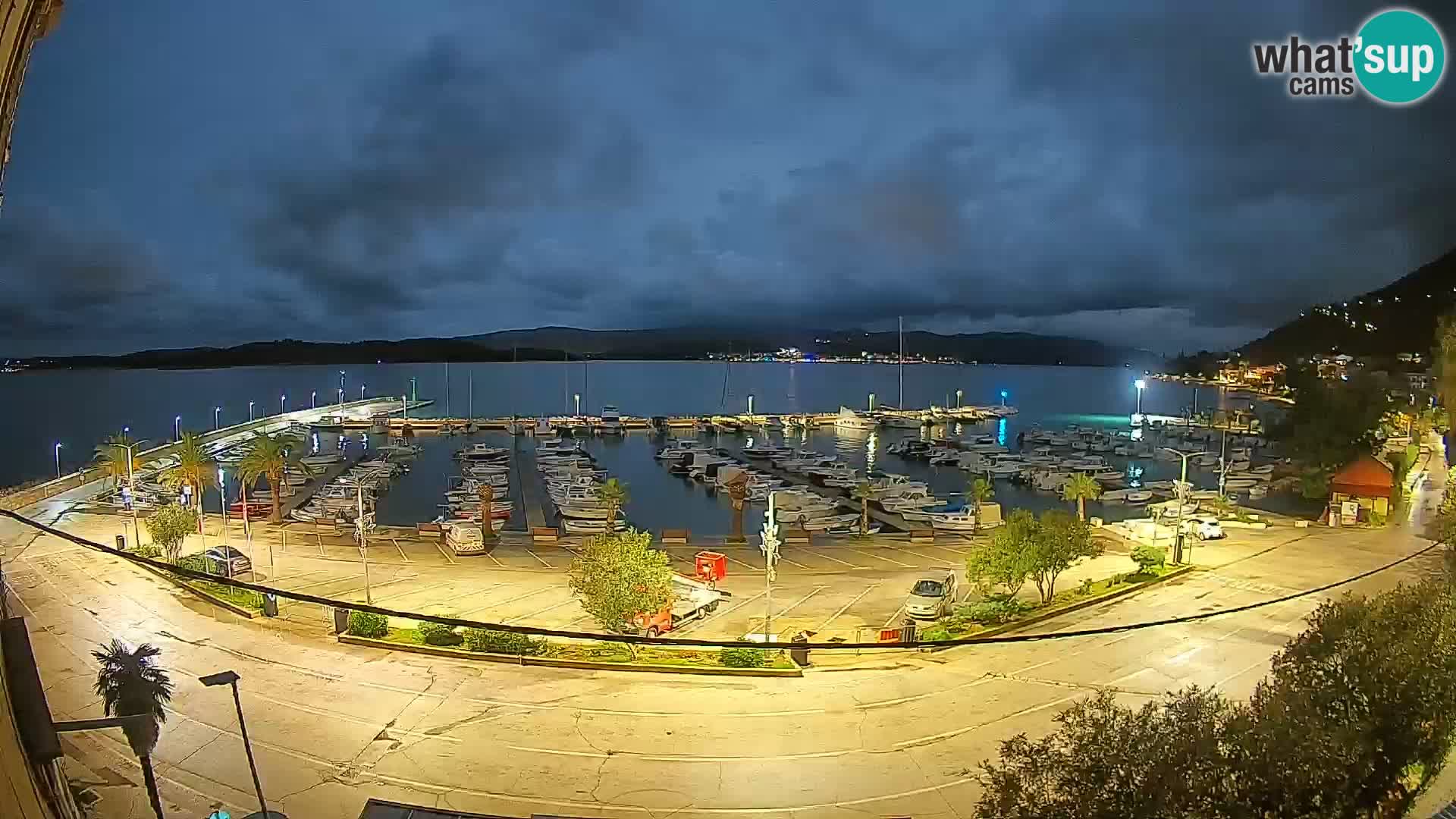 Webcam Orebić Riva – Ferry to Korčula Live
