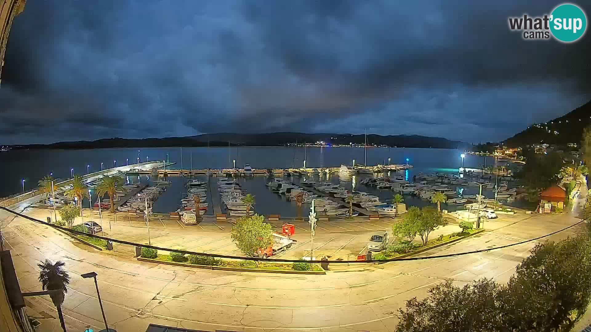 Webcam Orebić Riva – Ferry to Korčula Live