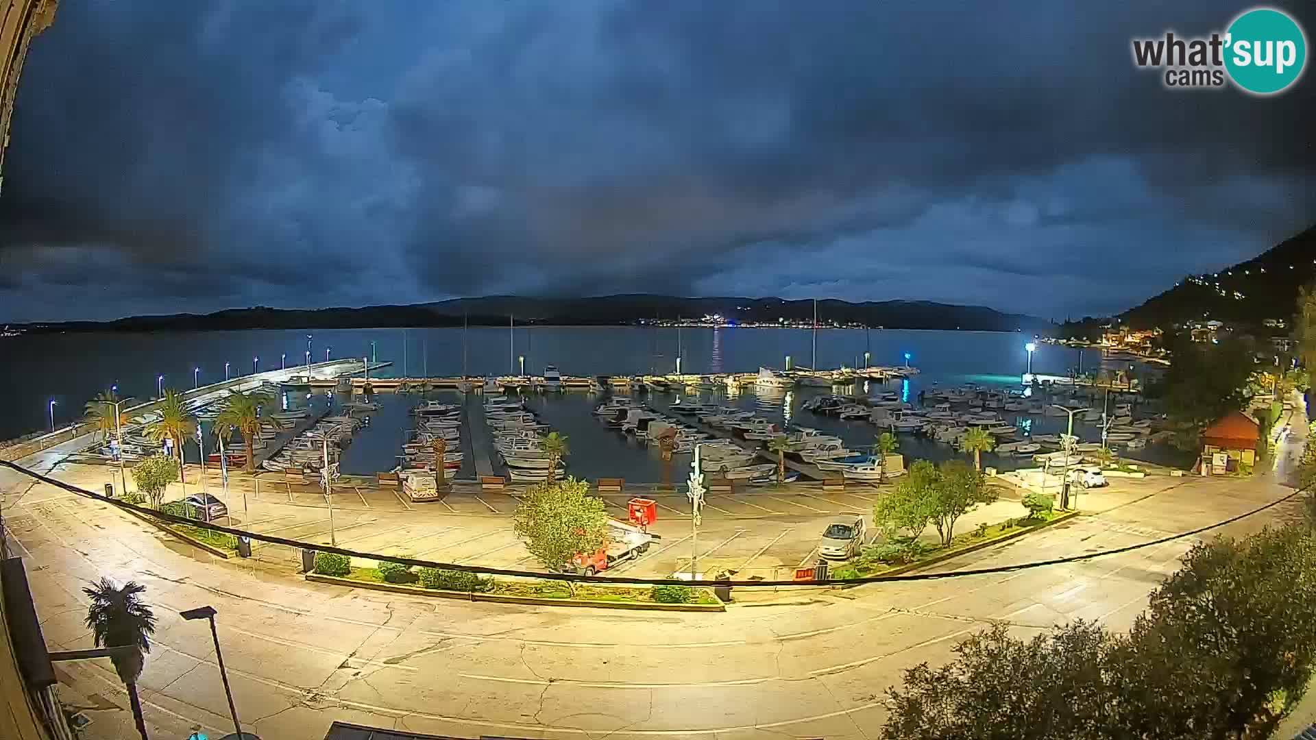 Webcam Orebić Riva – Ferry to Korčula Live