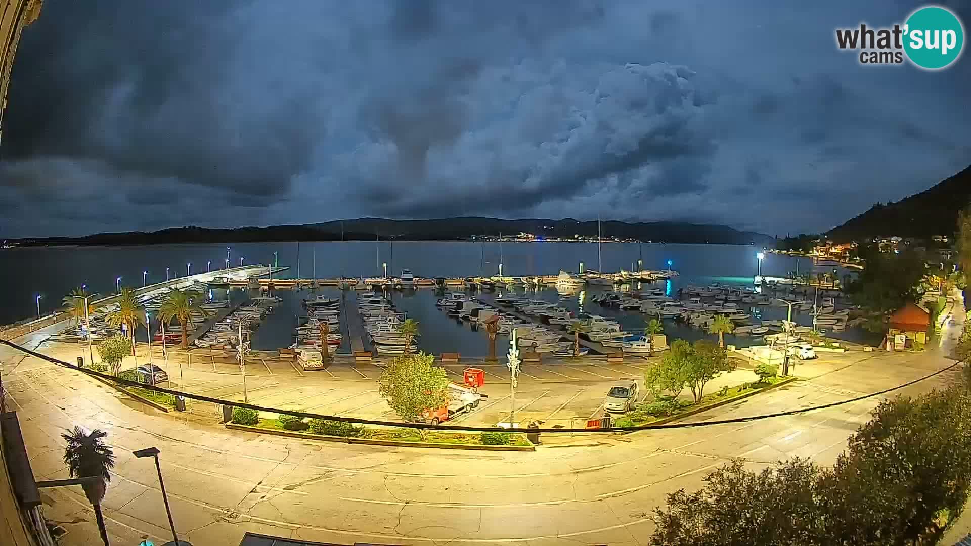 Webcam Orebić Riva – Ferry to Korčula Live