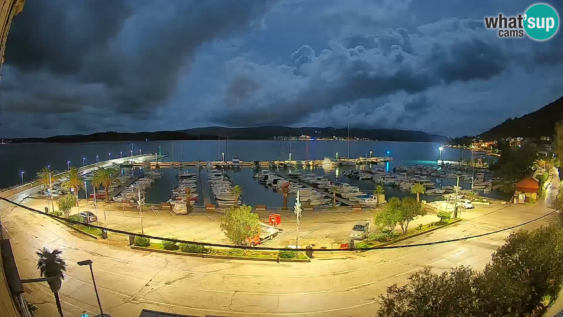 Webcam Orebić Riva – Ferry to Korčula Live