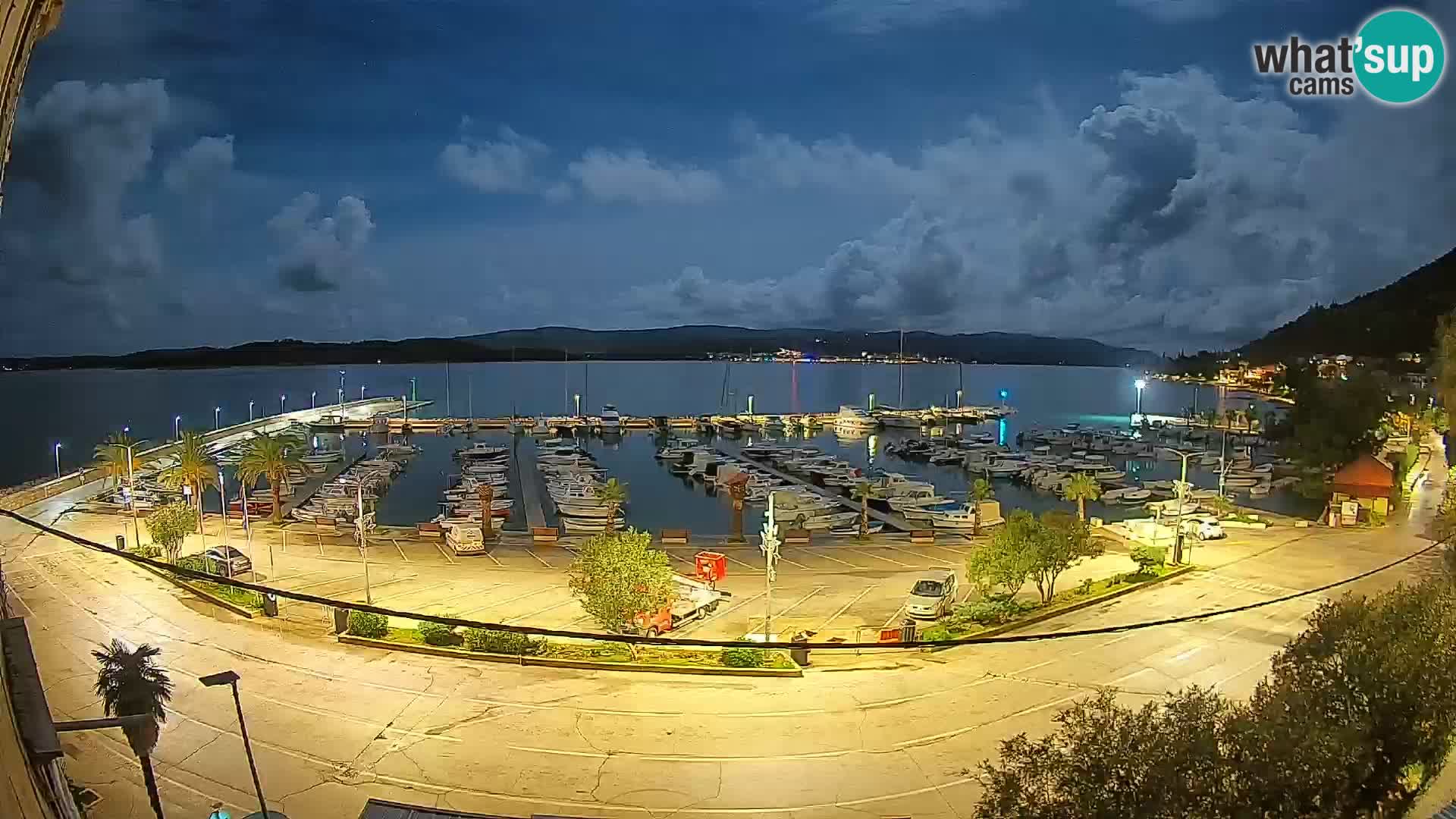Webcam Orebić Riva – Ferry to Korčula Live