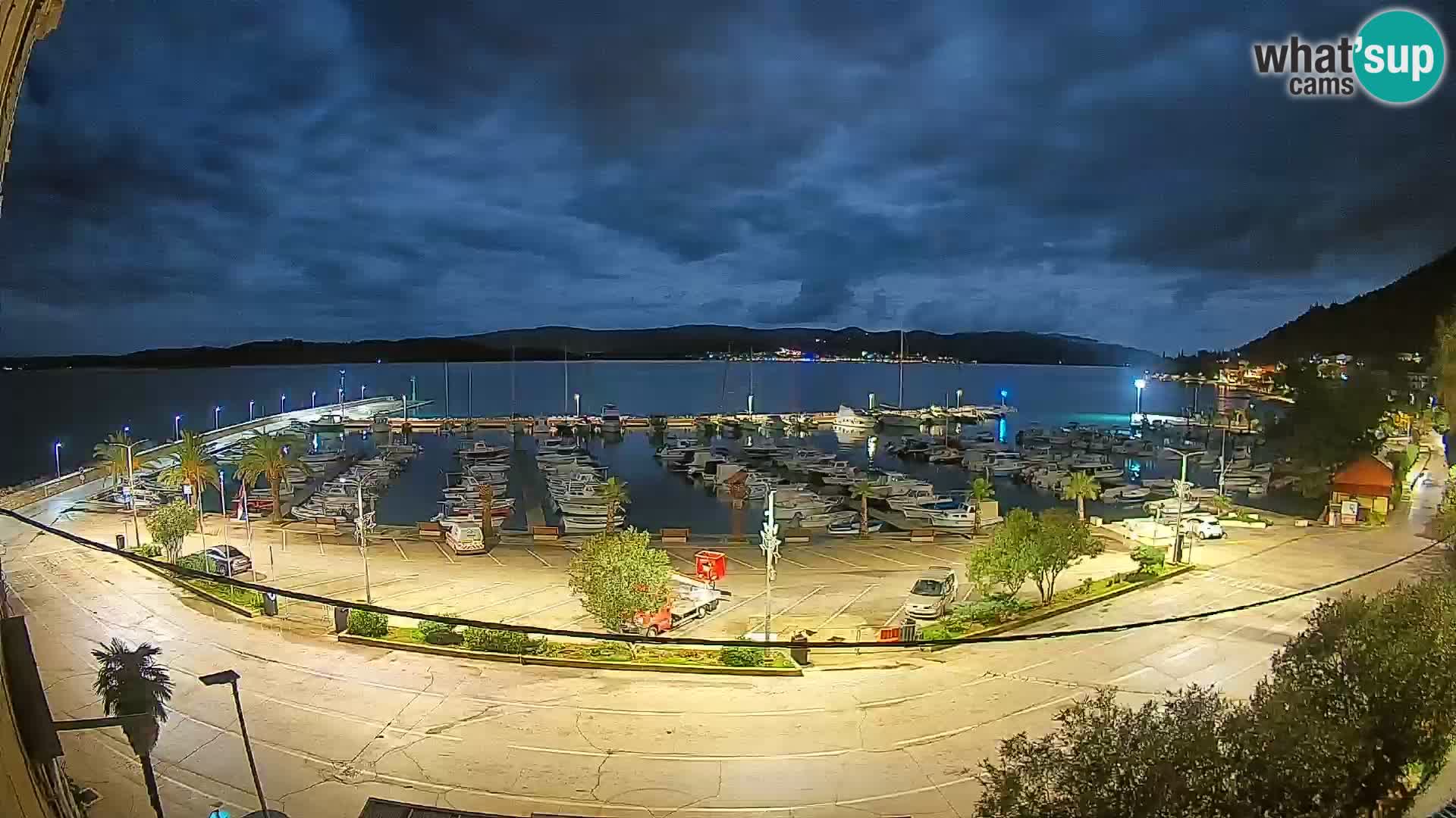 Webcam Orebić Riva – Ferry to Korčula Live