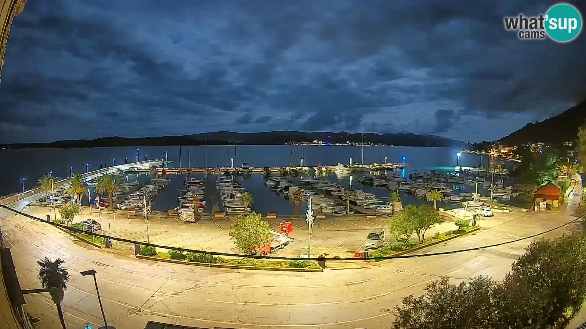 Webcam Orebić Riva – Ferry to Korčula Live