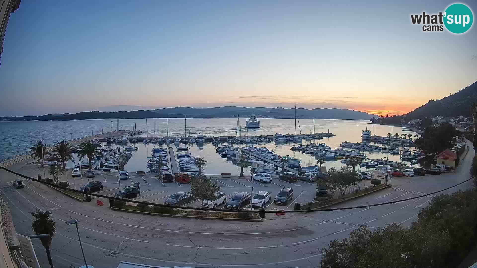 Webcam Sabbioncello Riva – Traghetto per Curzola in diretta