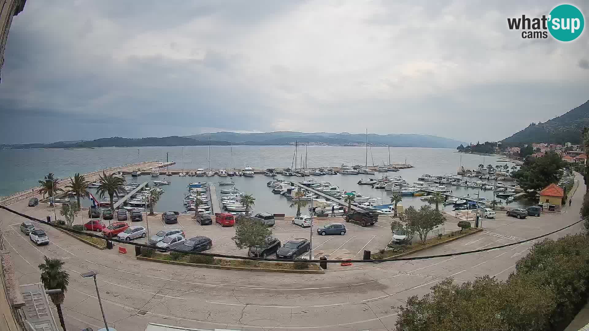 Webcam Orebić Riva – Ferry a Korčula en vivo