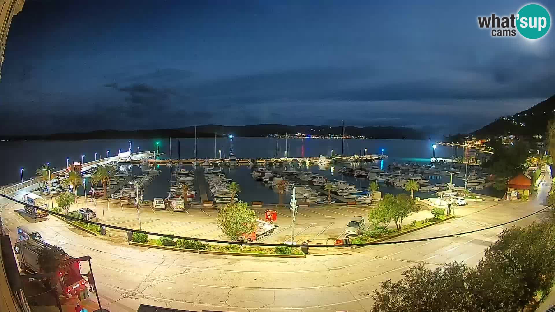 Webcam Orebić Riva – Ferry to Korčula Live
