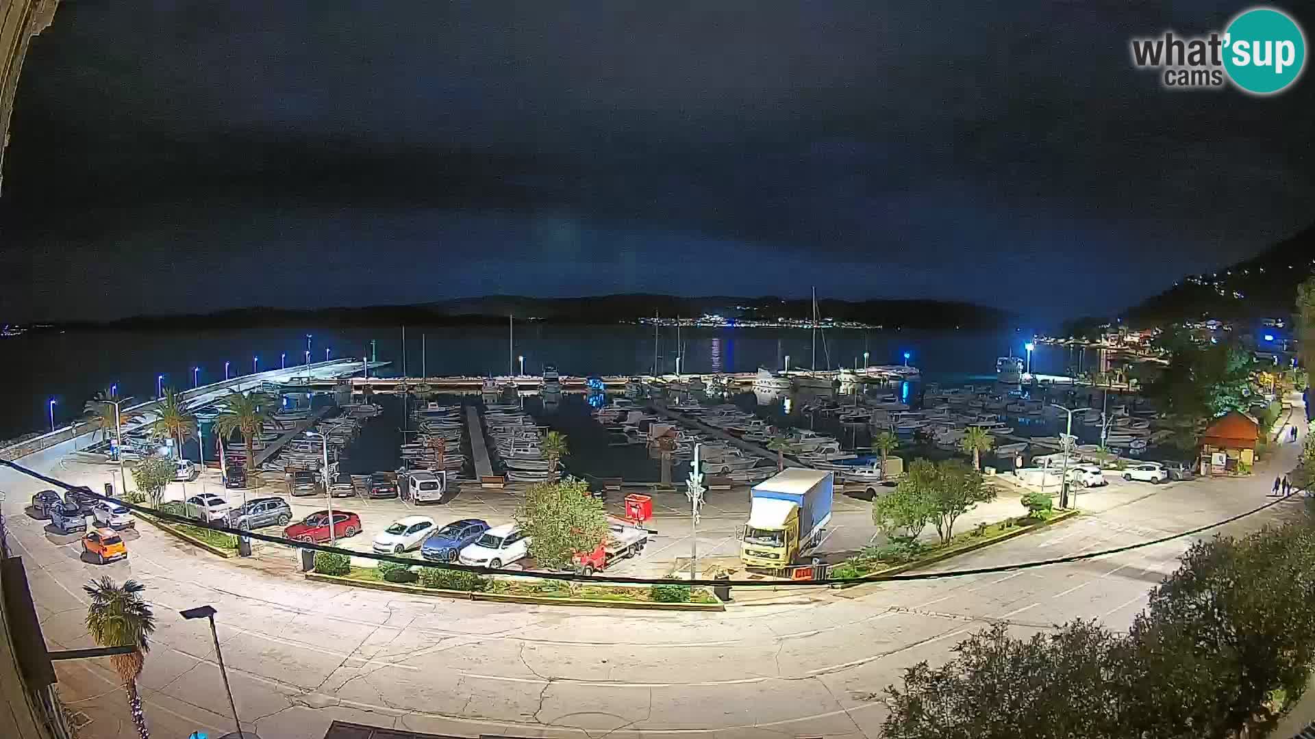 Webcam Orebić Riva – Ferry a Korčula en vivo