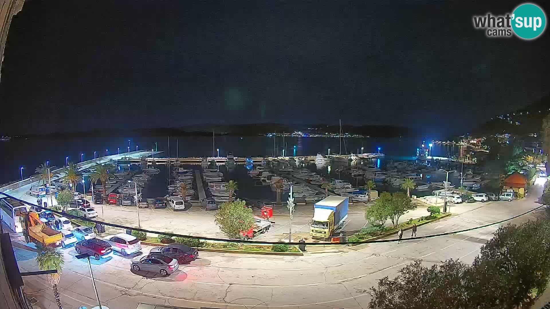 Webcam Orebić Riva – Ferry to Korčula Live