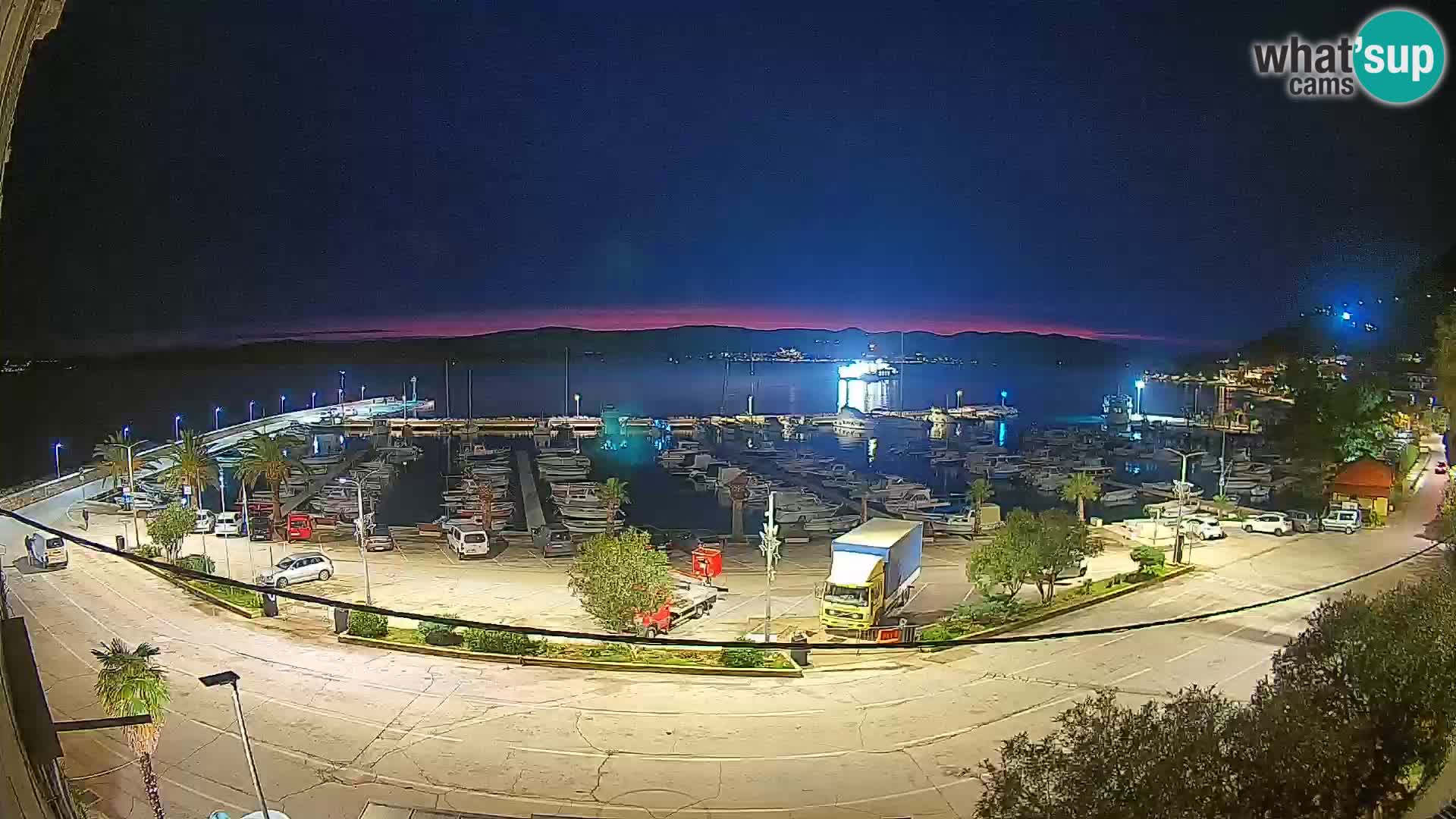 Webcam Orebić Riva – Ferry vers Korčula en direct