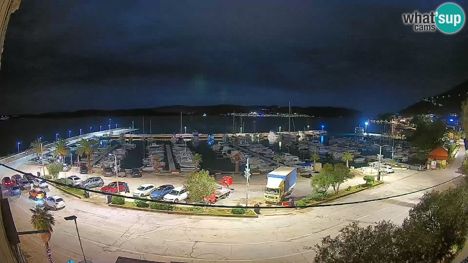 Webcam Orebić Riva – Ferry a Korčula en vivo