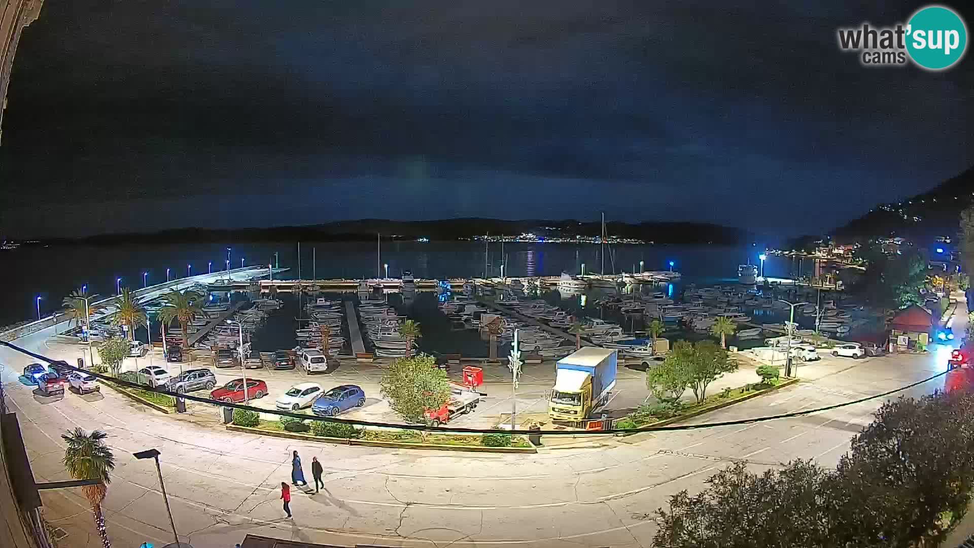 Webcam Orebić Riva – Ferry to Korčula Live