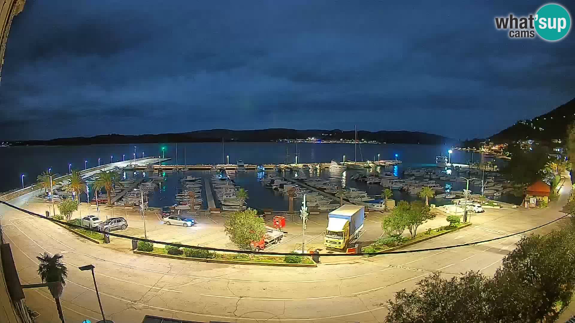 Webcam Orebić Riva – Ferry vers Korčula en direct