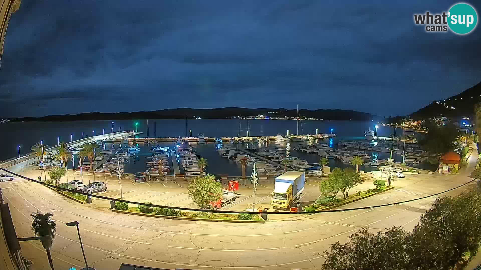 Webcam Orebić Riva – Ferry a Korčula en vivo