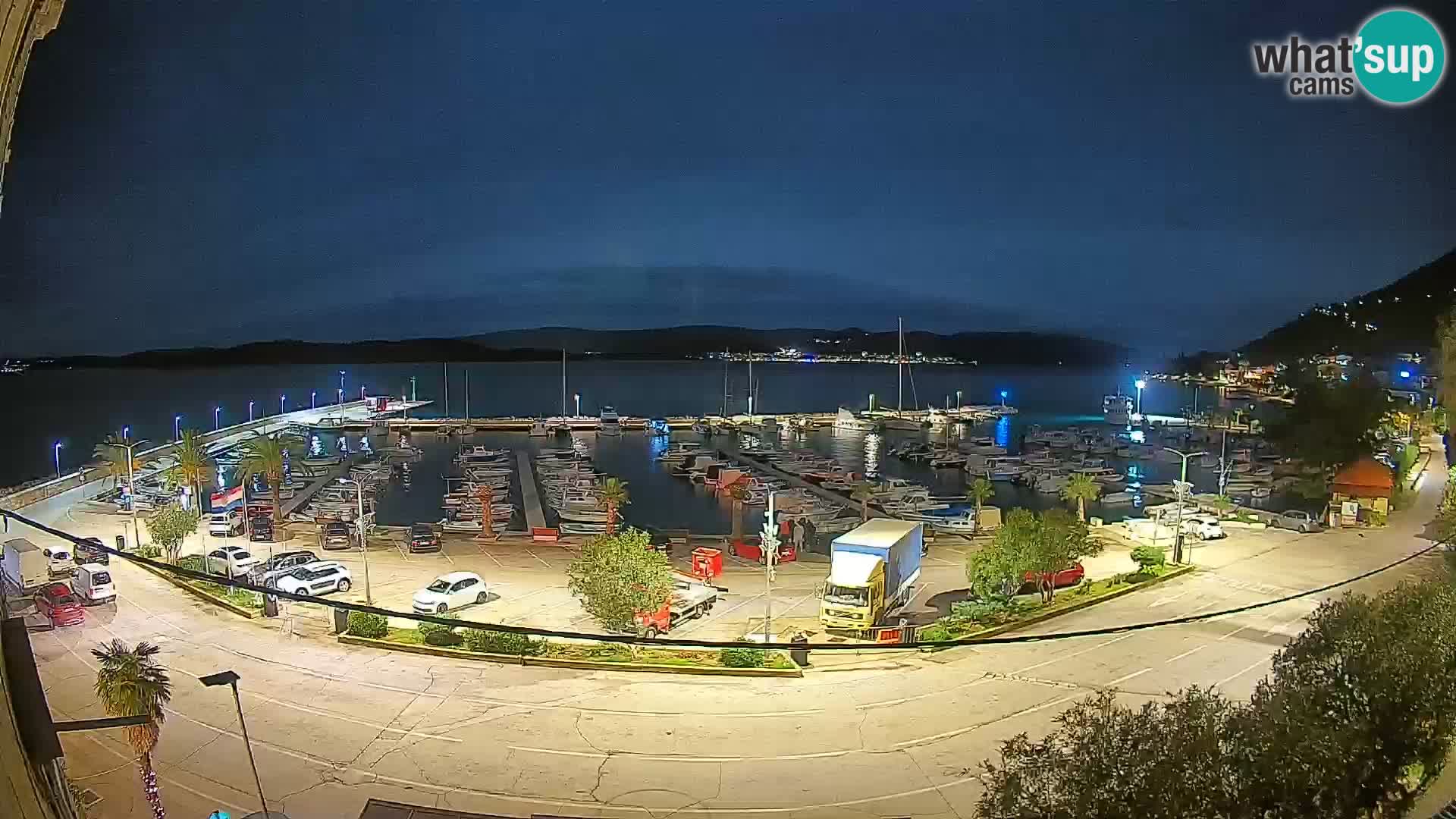 Webcam Orebić Riva – Ferry a Korčula en vivo