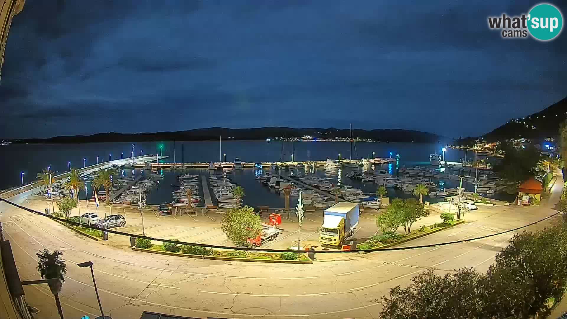 Webcam Orebić Riva – Ferry vers Korčula en direct