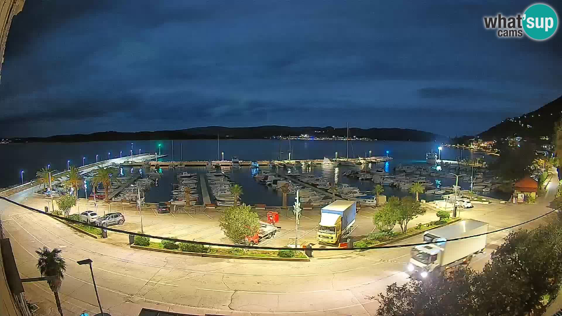 Webcam Orebić Uferpromenade – Fähre nach Korčula Live