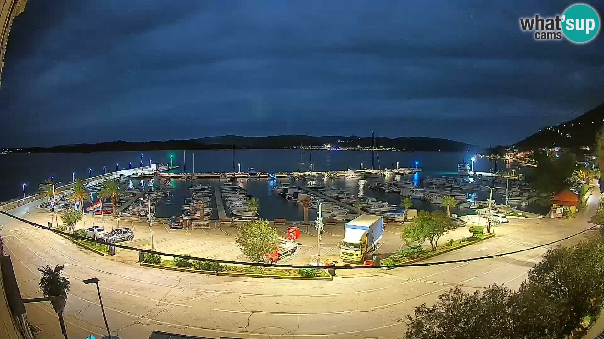 Webcam Orebić Riva – Ferry a Korčula en vivo
