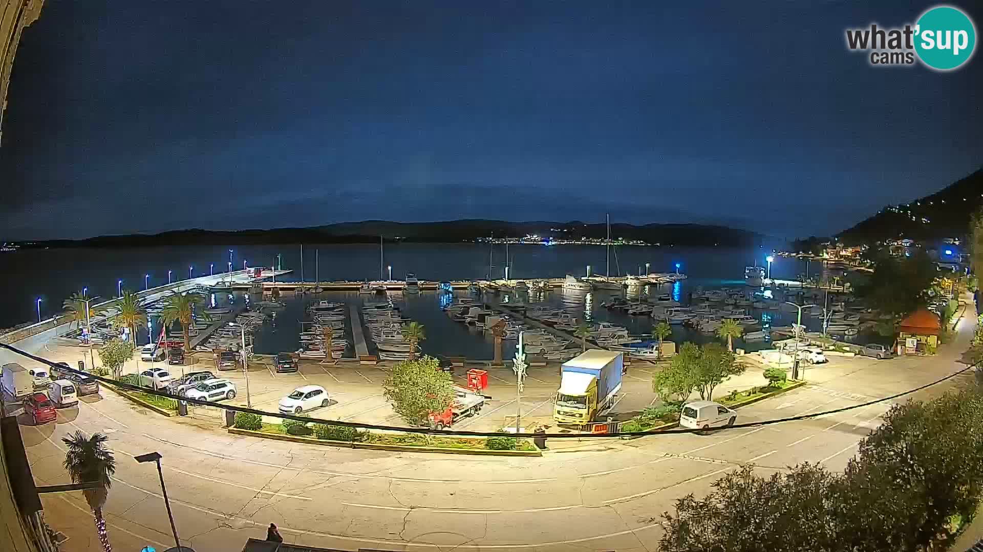 Webcam Orebić Riva – Ferry to Korčula Live