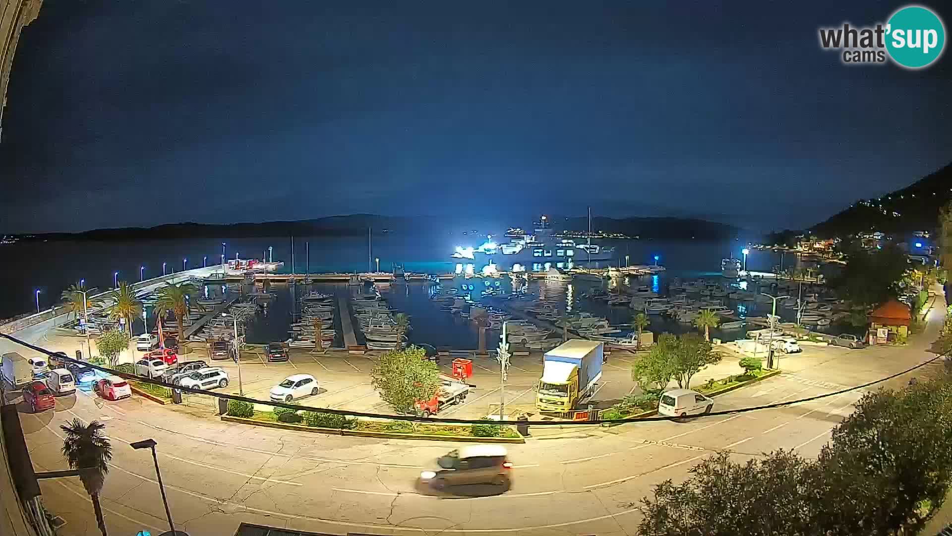 Webcam Orebić Riva – Ferry to Korčula Live