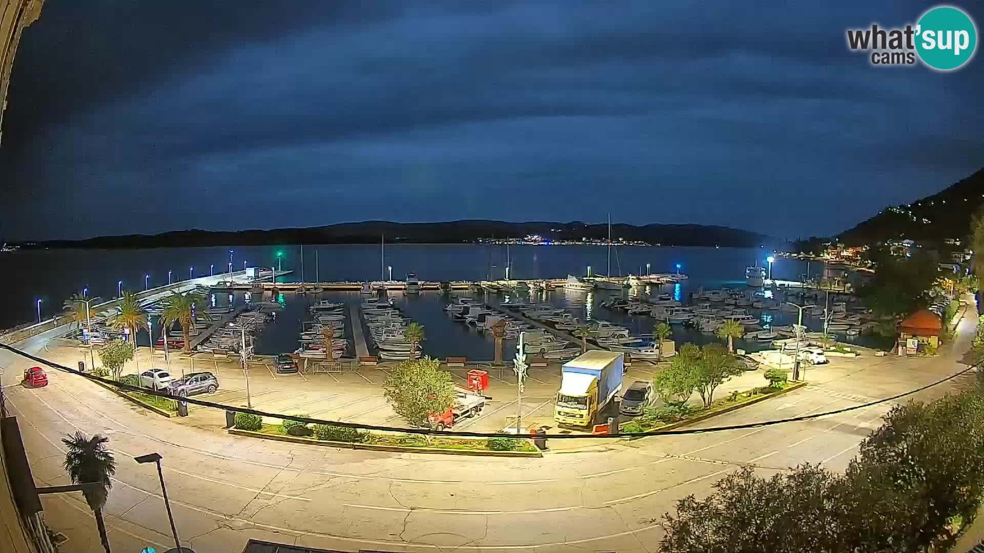 Webcam Orebić Riva – Ferry a Korčula en vivo