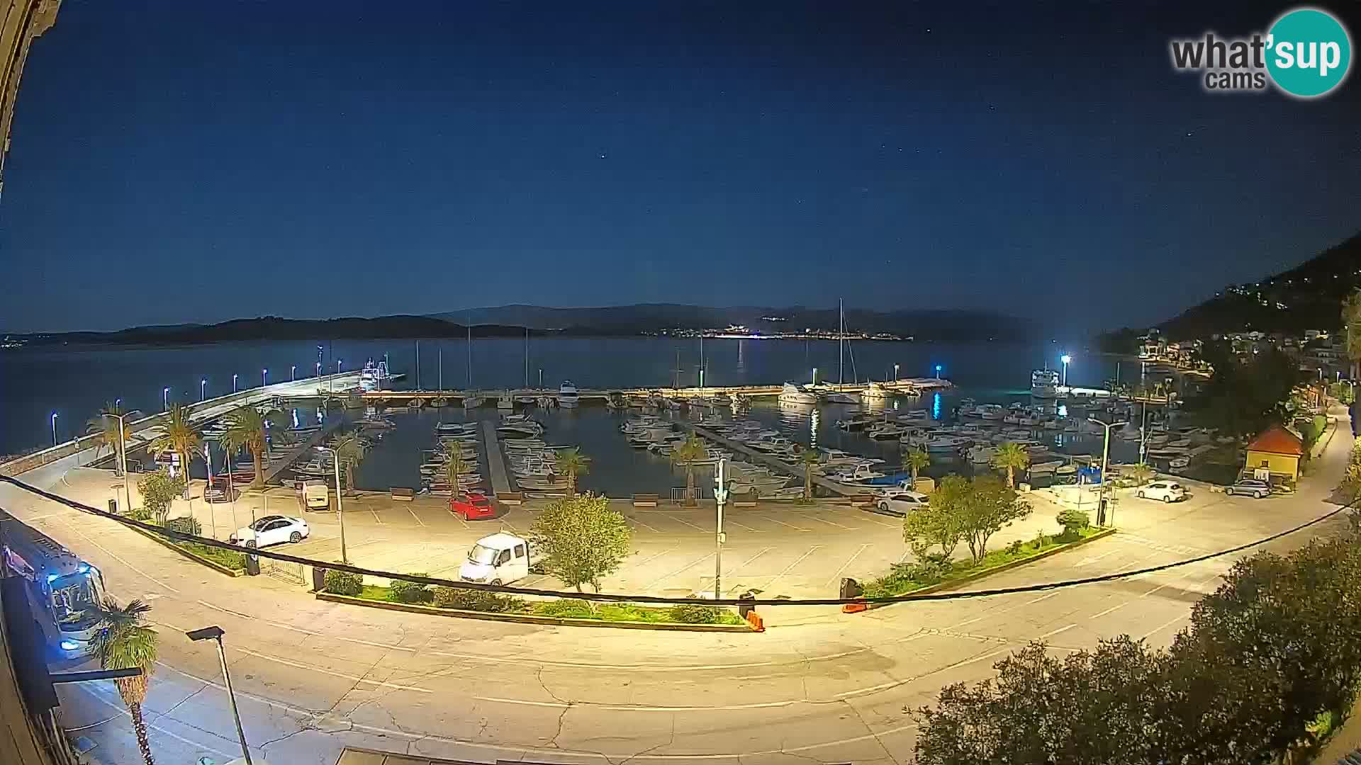 Webcam Orebić Riva – Ferry to Korčula Live