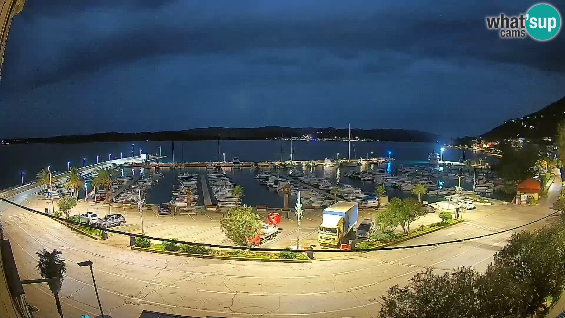 Webcam Orebić Uferpromenade – Fähre nach Korčula Live