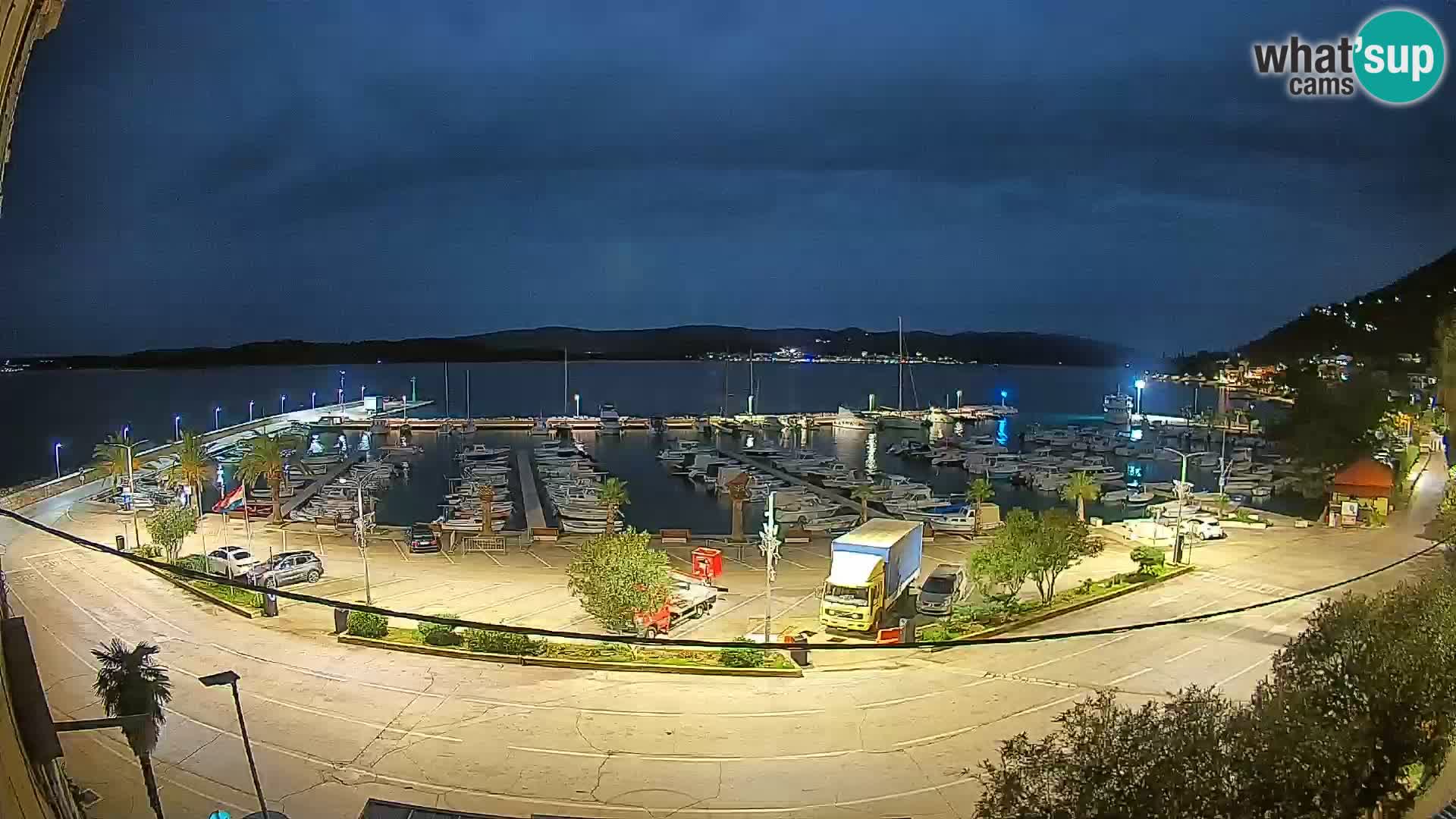 Webcam Orebić Uferpromenade – Fähre nach Korčula Live