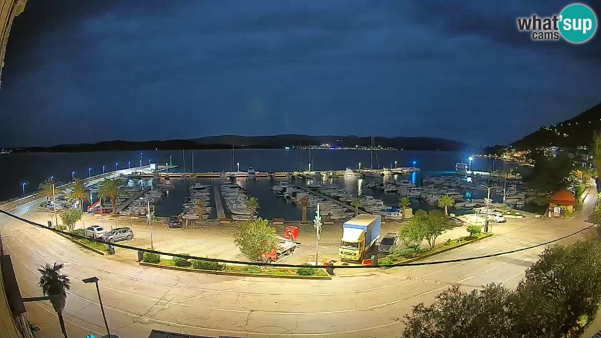 Webcam Orebić Riva – Ferry a Korčula en vivo
