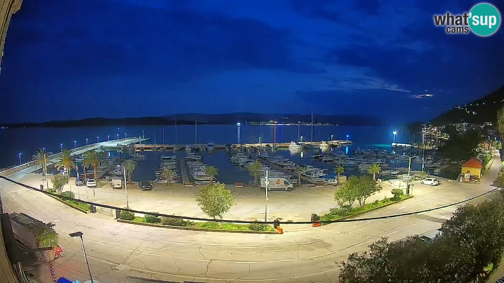 Webcam Orebić Riva – Ferry to Korčula Live