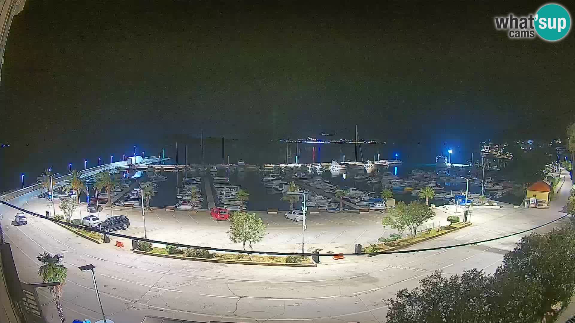 Webcam Orebić Riva – Ferry a Korčula en vivo