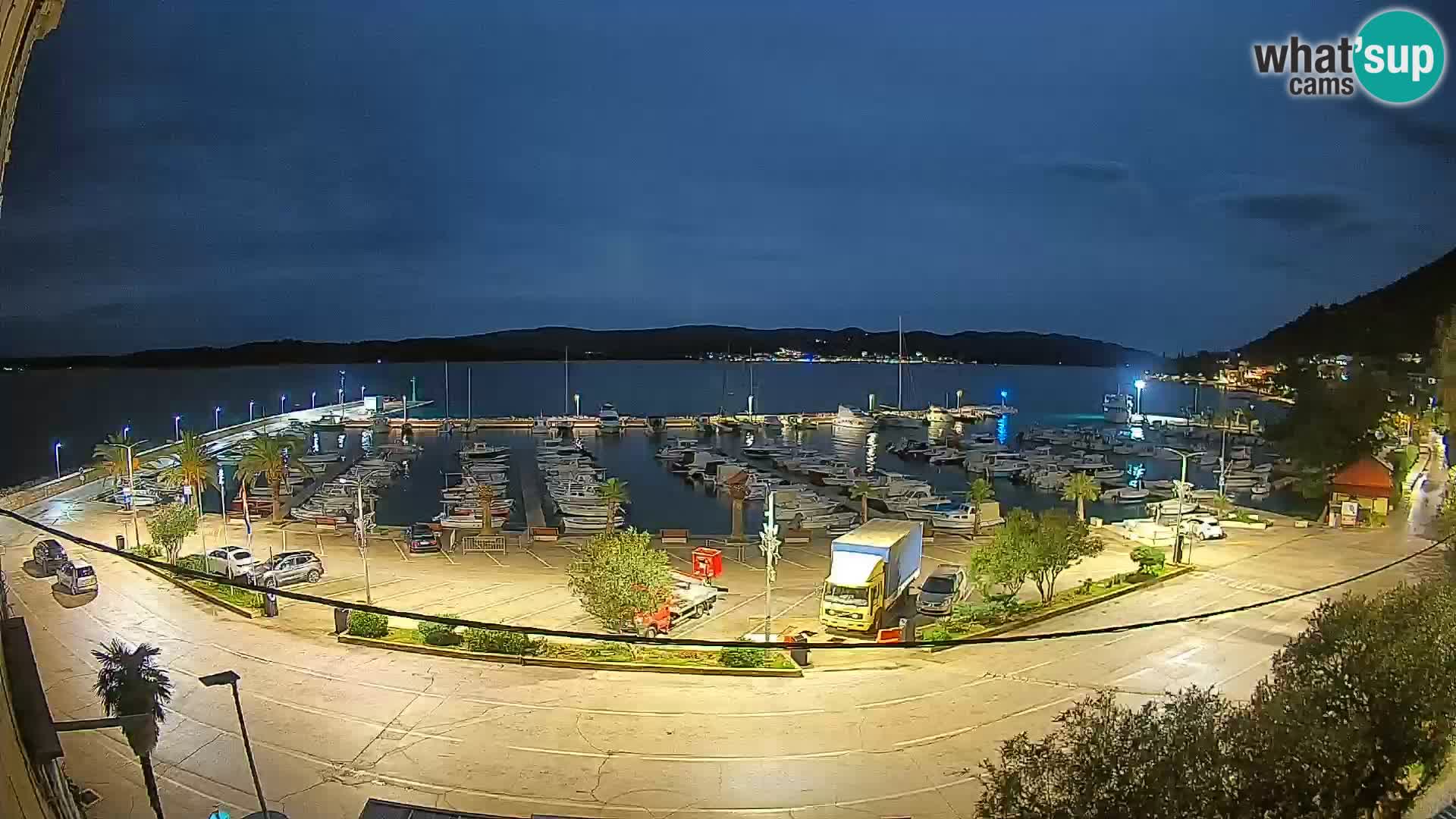 Webcam Orebić Riva – Ferry a Korčula en vivo
