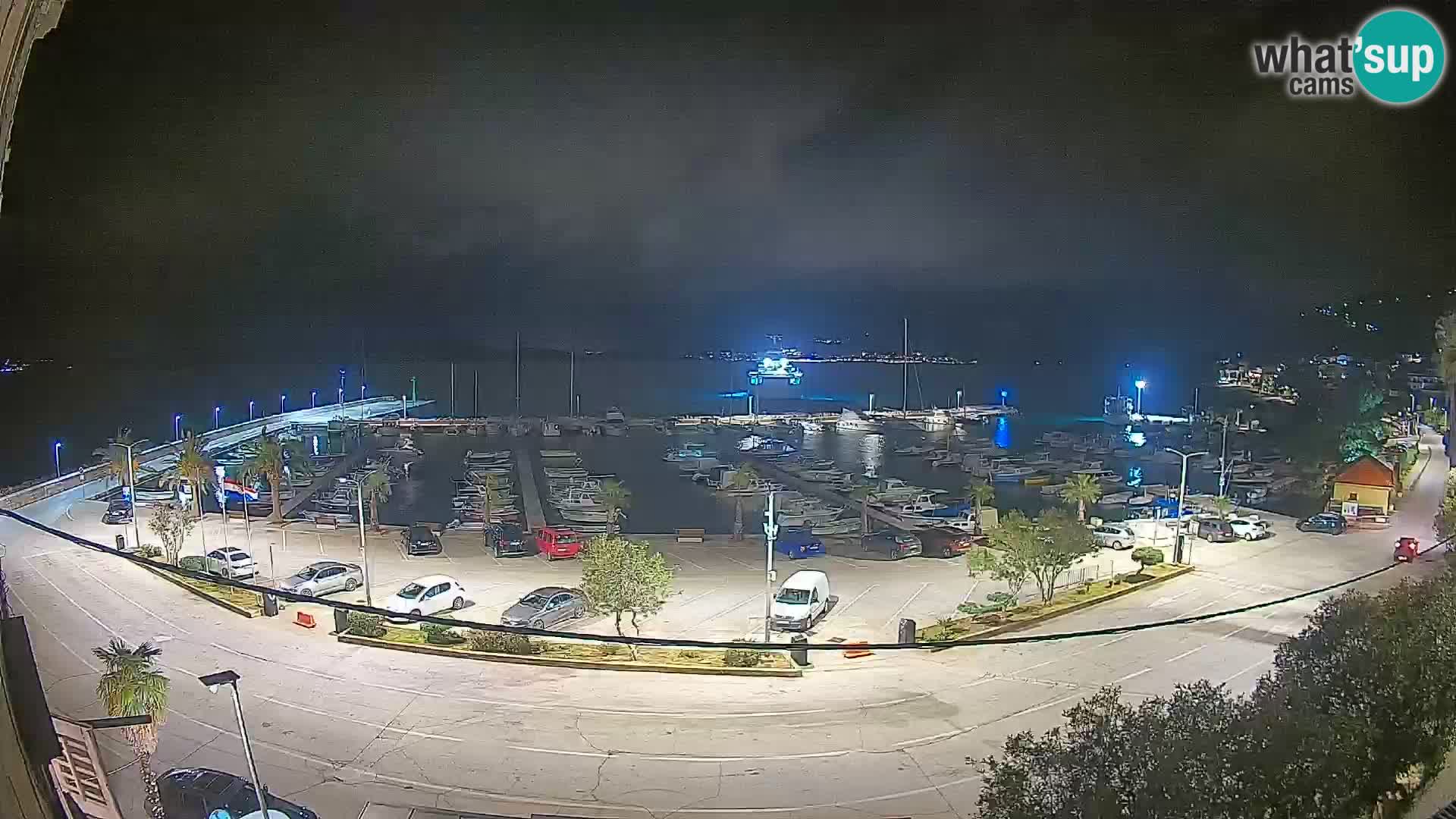 Webcam Orebić Riva – Ferry a Korčula en vivo