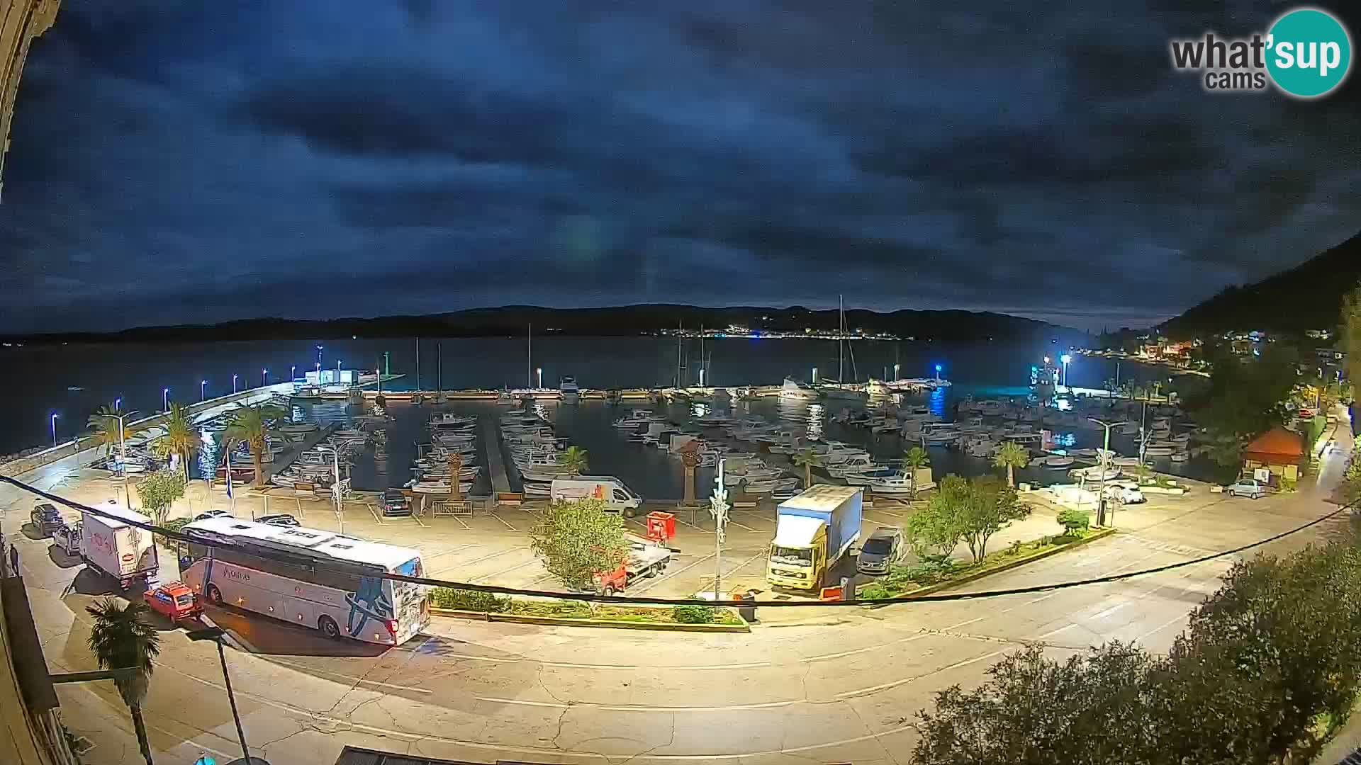 Webcam Orebić Riva – Ferry vers Korčula en direct