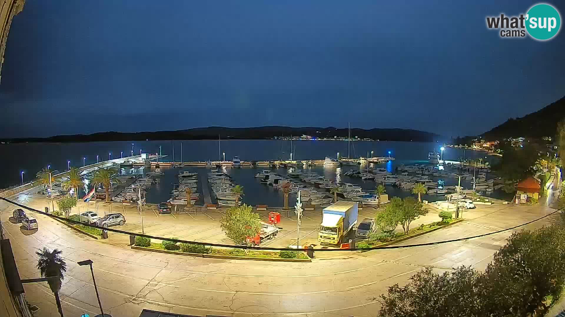 Webcam Orebić Riva – Ferry to Korčula Live