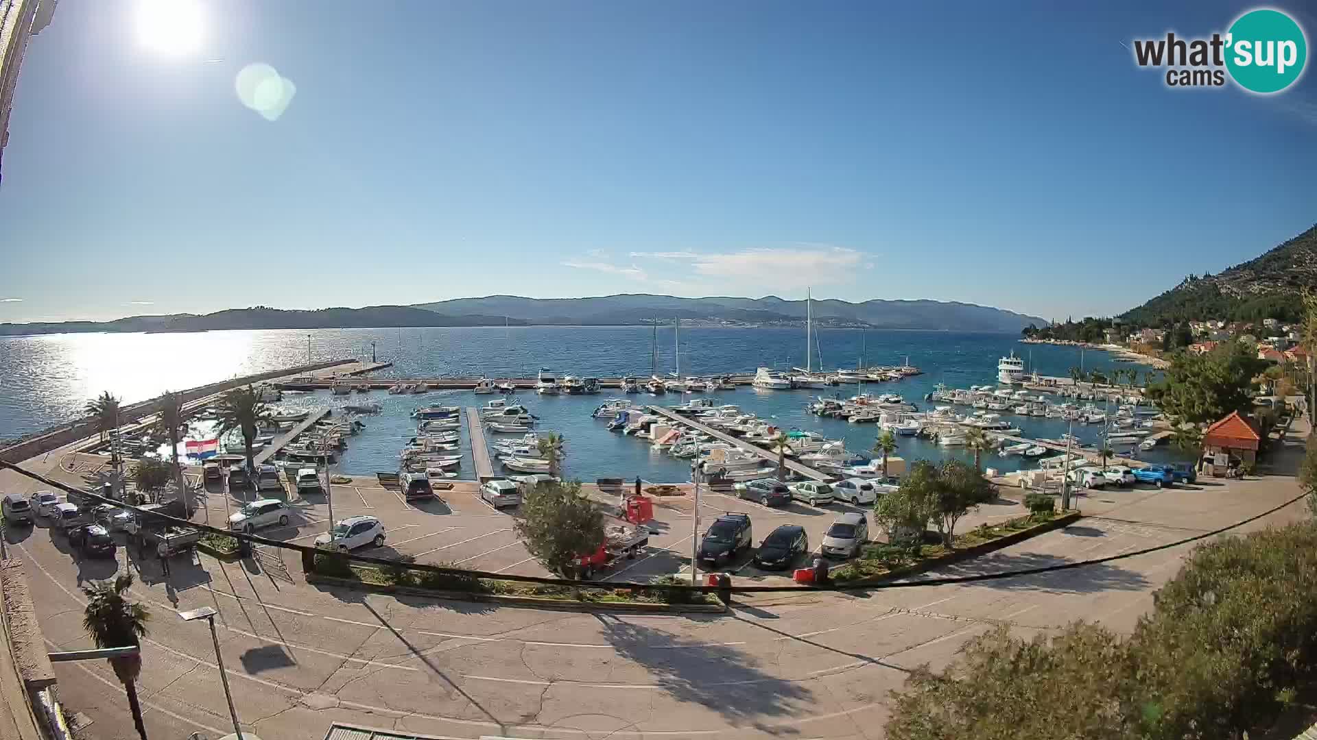 Webcam Sabbioncello Riva – Traghetto per Curzola in diretta