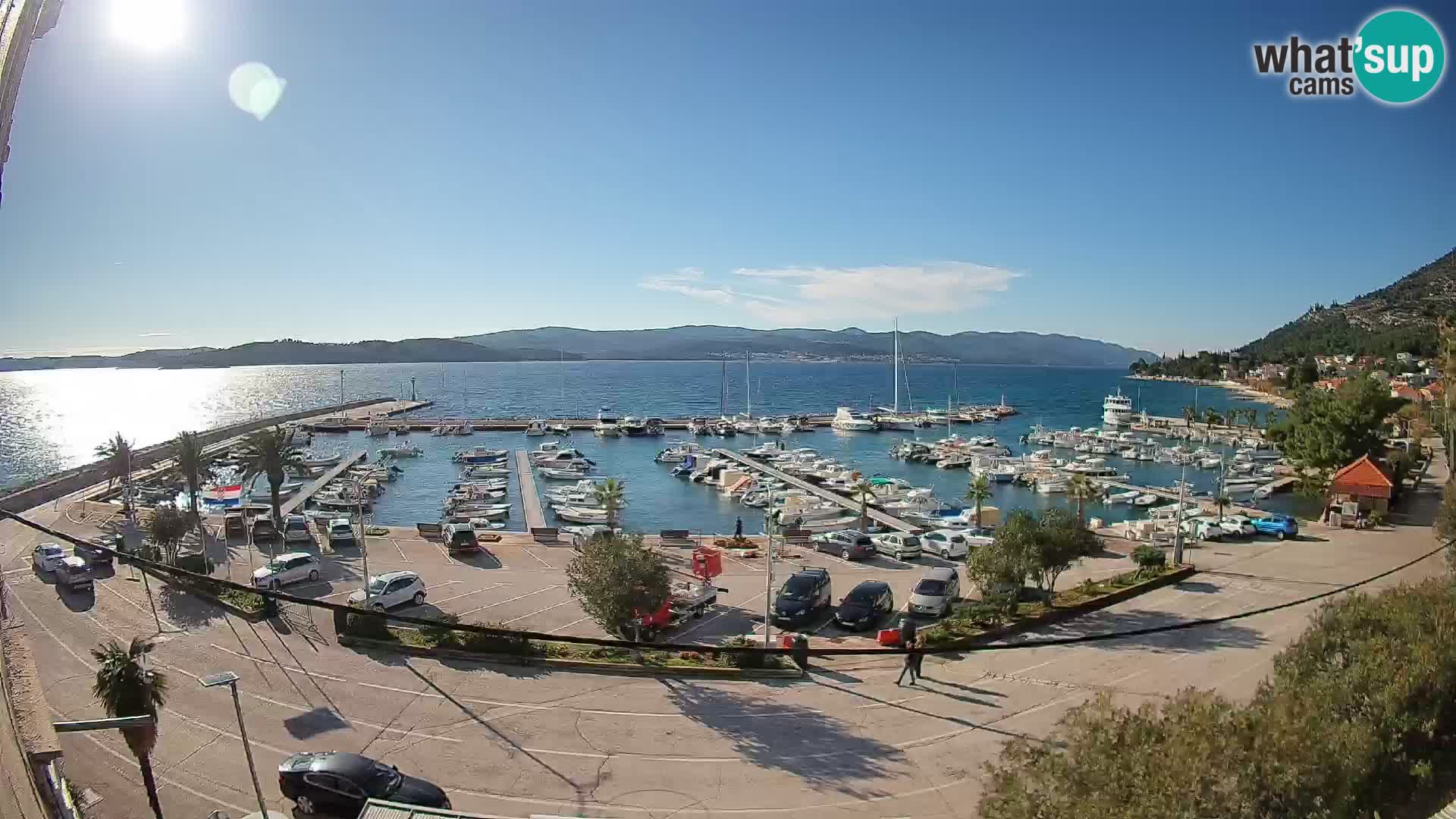 Webcam Sabbioncello Riva – Traghetto per Curzola in diretta