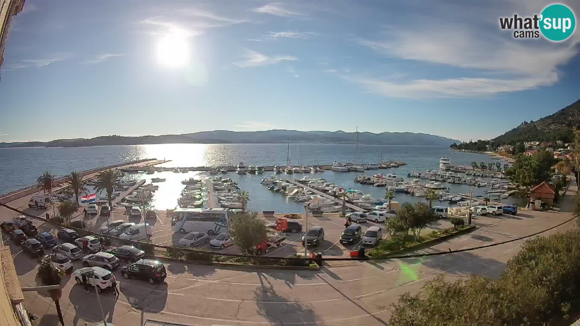 Webcam Sabbioncello Riva – Traghetto per Curzola in diretta