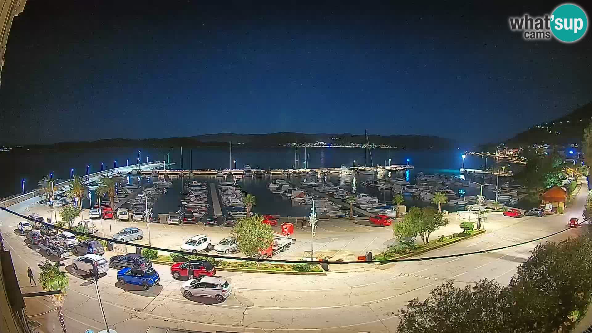 Webcam Orebić Riva – Ferry to Korčula Live