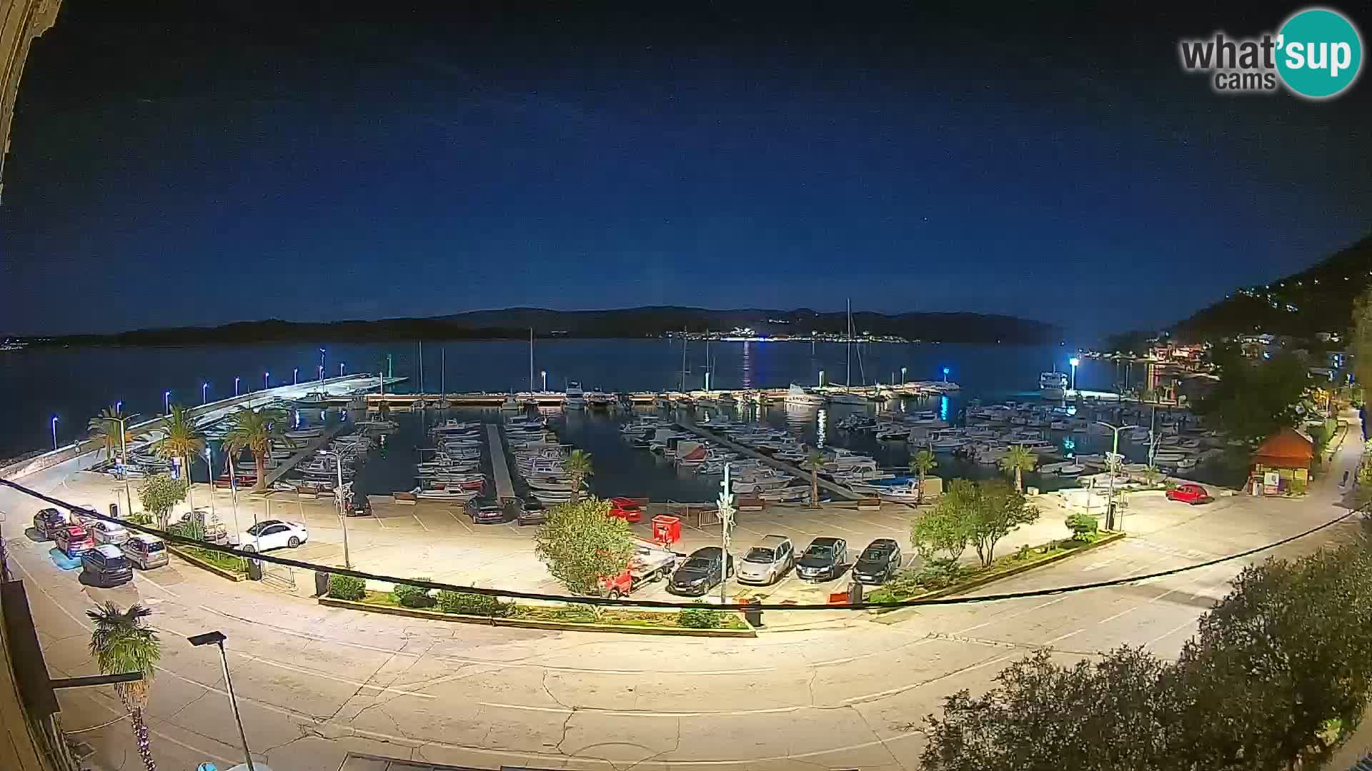 Spletna kamera Orebić Riva – Trajekt za Korčulo v živo