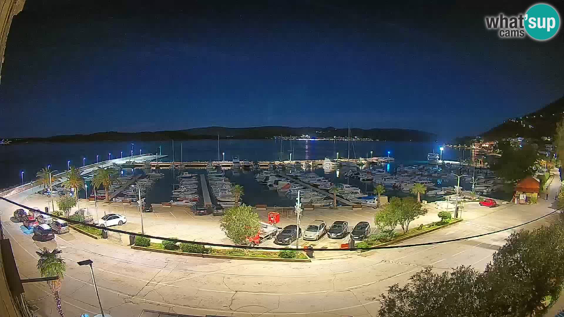 Webcam Orebić Riva – Ferry a Korčula en vivo