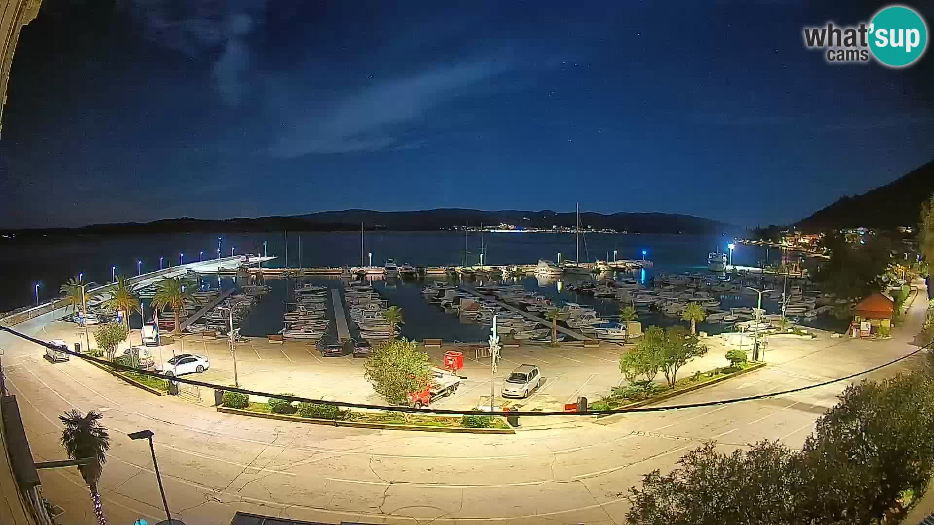 Webcam Orebić Riva – Ferry to Korčula Live