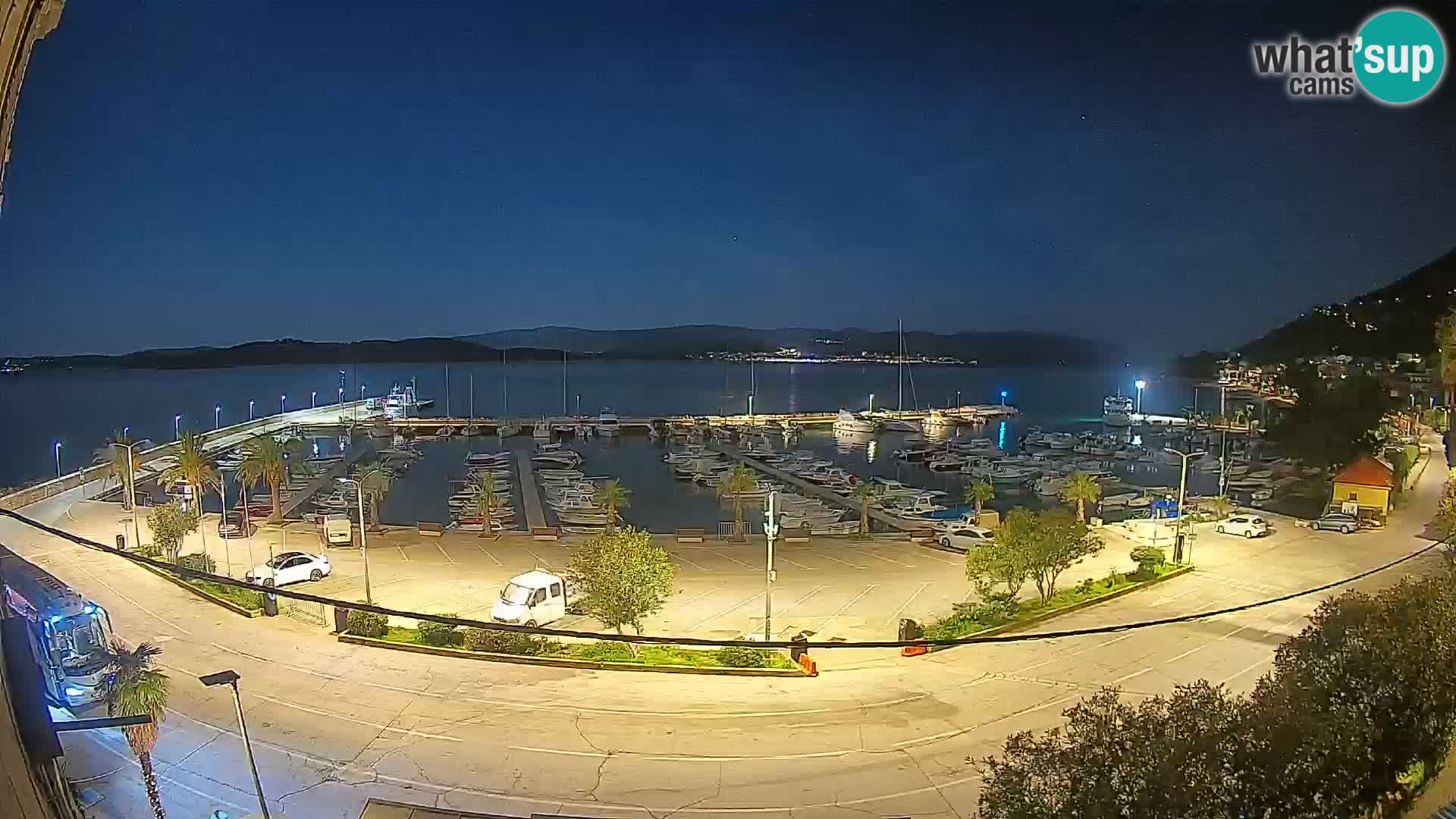Webcam Orebić Riva – Ferry vers Korčula en direct
